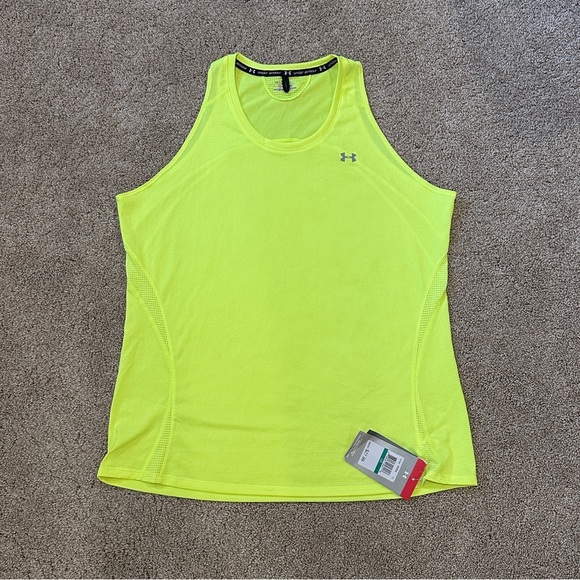 Under Armour Women's HeatGear Armour Racer Tank Size Large - Picture 9 of 9